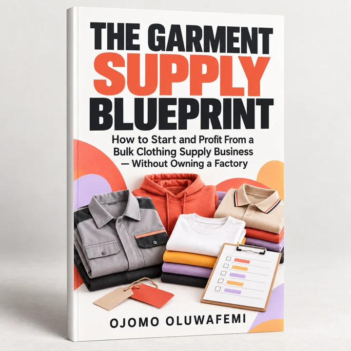The Garment Supply Blueprint book by Ojomo Oluwafemi